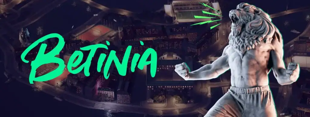 8. Betinia – Beste visuelle sportsbook