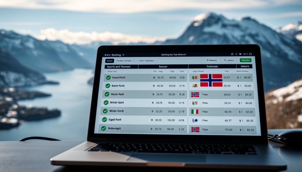 Beste sportsbettingsider i Norge – Lovlige alternativer