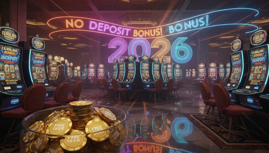 Casino med bonus uten innskudd – Beste gratis tilbud 2026