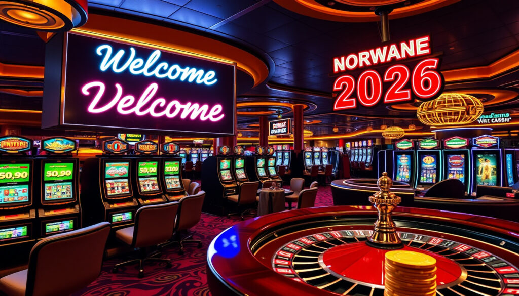 Casino med Velkomstbonus 2026 | Beste Tilbud Norge