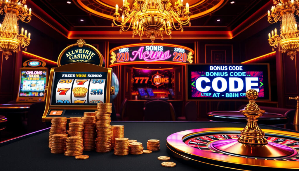Eksklusiv kasinobonus: Koder, free spins og tilbud 2026