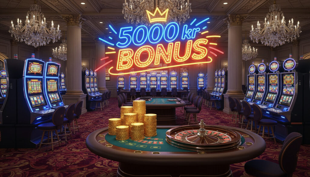 Kingmaker Casino – Nytt kasino med 5000 kr bonus