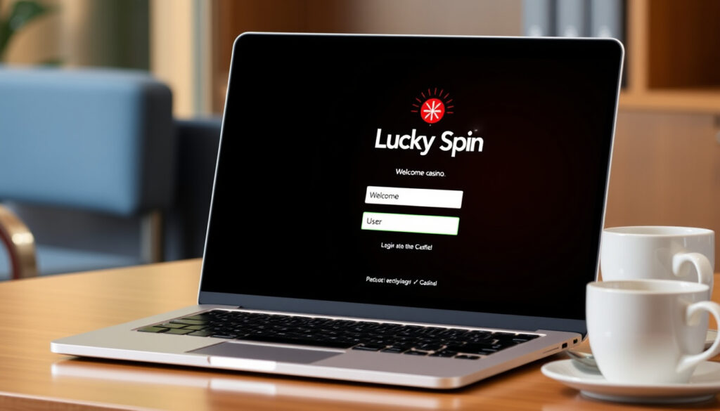 Slik logger du inn på Lucky Spin Casino – steg for steg