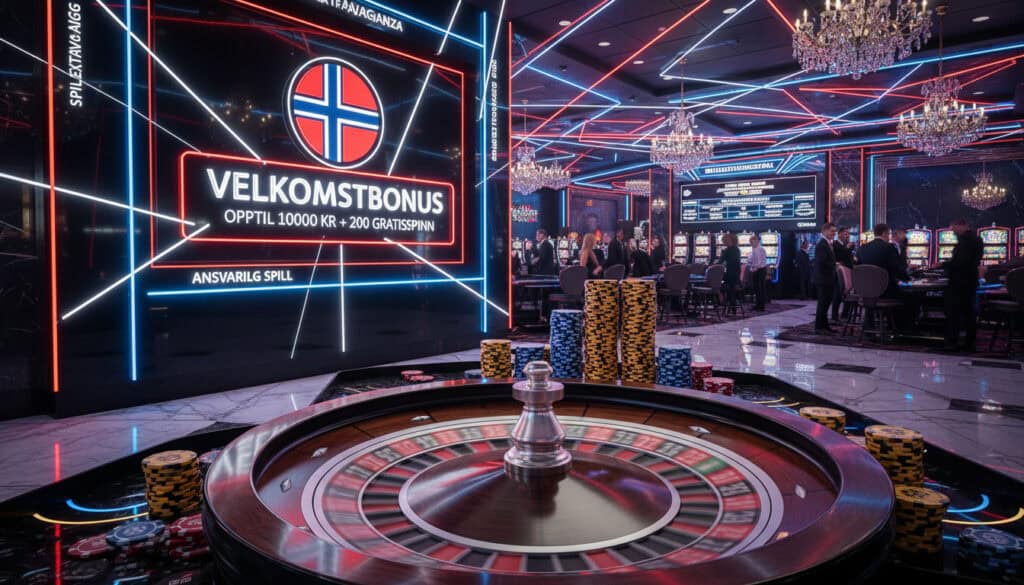 VegasPlus Casino Bonus – Velkomsttilbud og Vilkår for Nordmenn