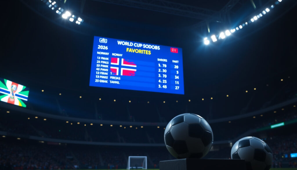 VM Betting – Odds Norge og Favoritter 2026